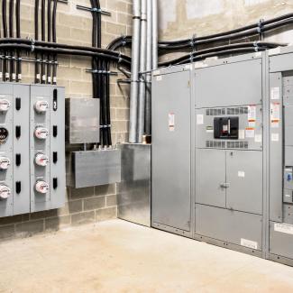 Commercial electrical panel